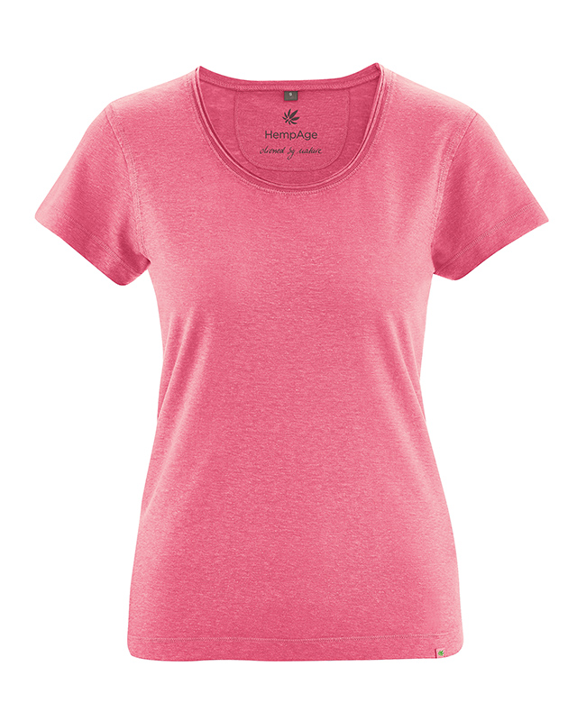 DH216 T-shirt with rolling collar
