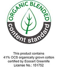 Organic Content Standard blended 41%